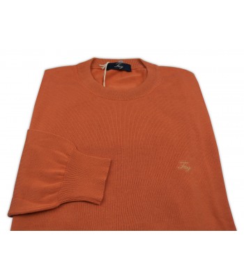 Fay Men's Shirt Mod. NMMC112801Z Orange Unit 2