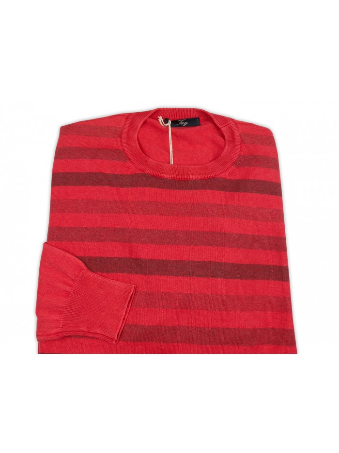 Fay Man Shirt Mod. NMMC118287T Red Striped