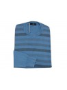 Fay Man Shirt Mod. NMMC118287T Blue Striped