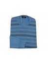 Fay Man Shirt Mod. NMMC118287T Blue Striped
