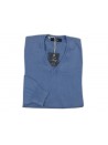 Fay Man Shirt Mod. NMMC122224TEVP Unit V Blue sugar paper