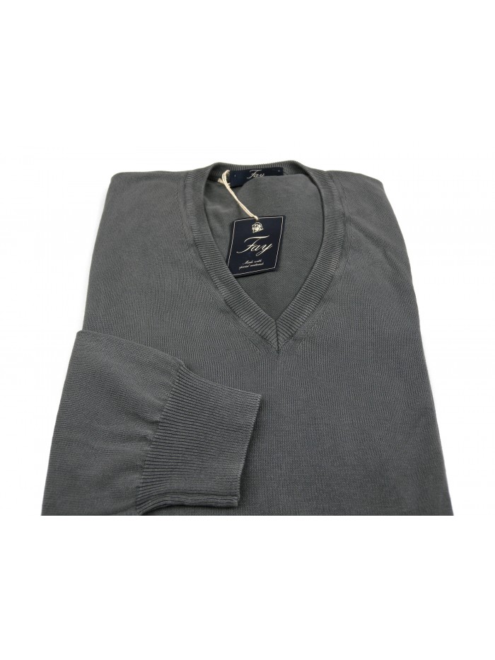 Fay Maglia Uomo Mod. NMMC122224TEVP Unita V Grigio