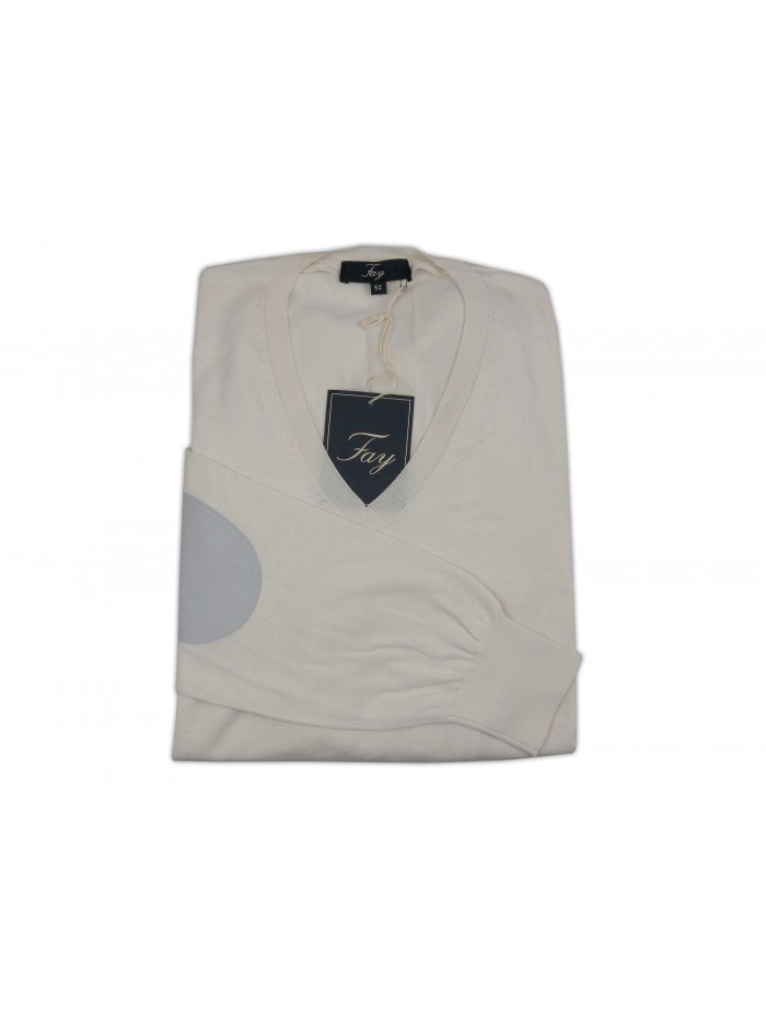 Fay Man Shirt Mod. NMMC118892Z COL DHZB001 Cream