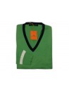 Etro Men's Shirt Mod. 13874 9720 VAR 512 Green / Blue Band