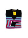 Etro Men's Shirt Mod. 17056 9204 VAR 200 Striped Blue / Multicolor