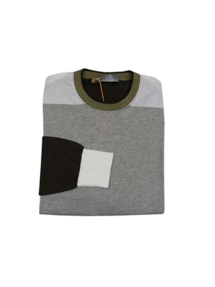 Etro Men's Shirt Mod. 14353 9802 VAR 3 Bands Gray / Brown Etro Men's Shirt Mod. 14353 9802 VAR 3 Bands Gray / Brown