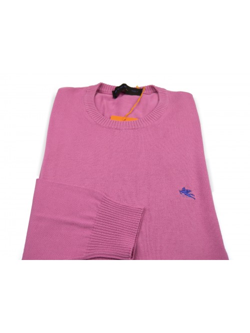 Etro Maglia Uomo Mod. 13840 9800 VAR 650 Unita Rosa scuro