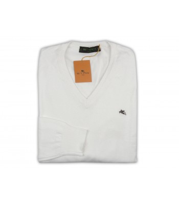 Etro Maglia Uomo Mod. 1413067 VAR 0990 Unita Bianco