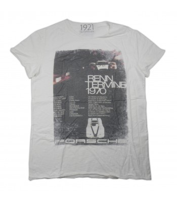 1921.com Men's T-Shirt Art. N0260792917 Porsche White