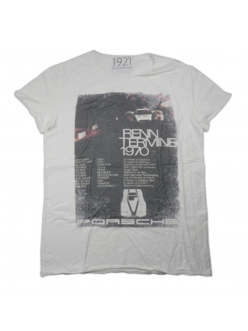 1921.com Men's T-Shirt Art. N0260792917 Porsche White 1921.com Men's T-Shirt Art. N0260792917 Porsche White