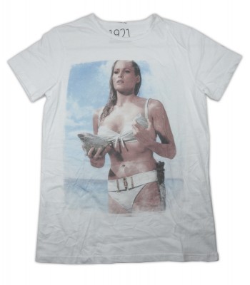 1921.com T-Shirt Uomo Art. 01403763657 Ursula Andress Bianco