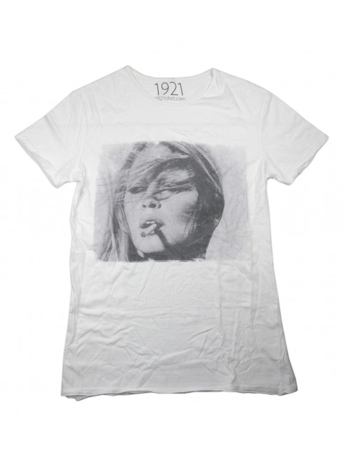 1921.com Men's T-Shirt Art. N0795067441 Ursula Andress White Cigarette 1921.com Men's T-Shirt Art. N0795067441 Ursula Andress White Cigarette
