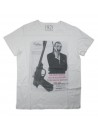 1921.com Men's T-Shirt Art. N0652538377 James Bond Gun White