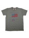 Roy Roger's T-Shirt Uomo Art. 208 American Molature Verde Militare