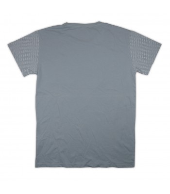 Massimo Rebecchi T-Shirt Uomo Art. SOB702HC Righe Fiocchi Pois Grigio 2