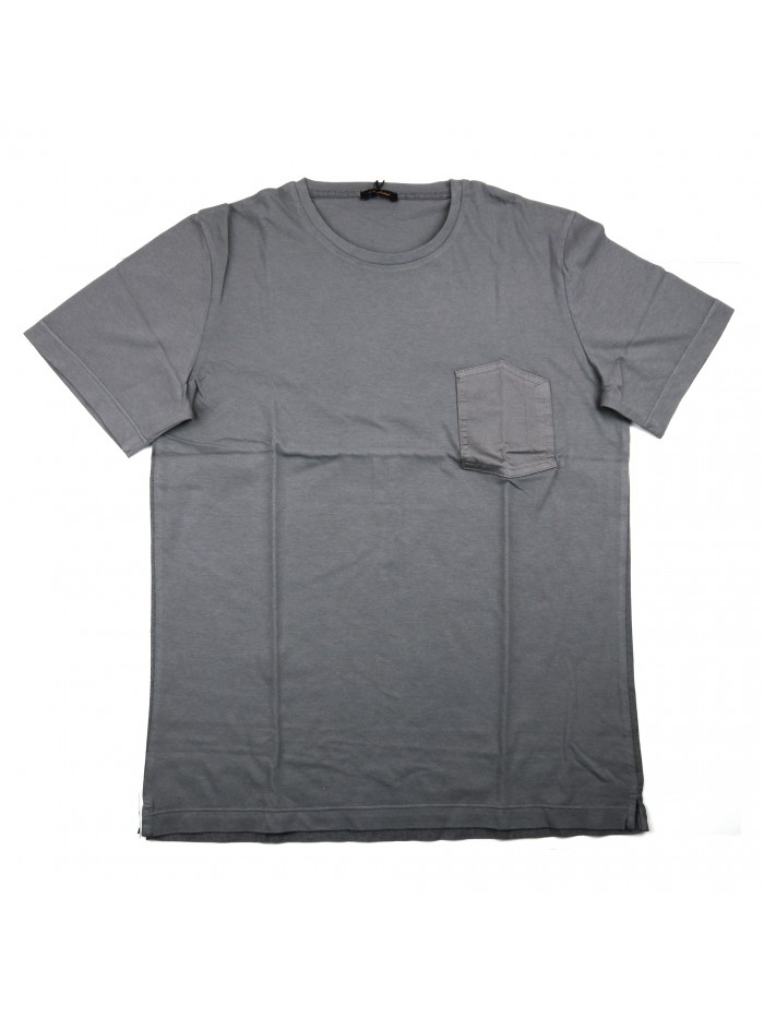Ne Pas Men's T-Shirt Art. MM 1112/1 Gray Micro Herringbone Ne Pas Men's T-Shirt Art. MM 1112/1 Gray Micro Herringbone