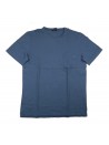 Ne Pas T-Shirt Uomo Art. MM 1112/1 Avio Micro Spigato