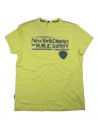 Blauer T-Shirt Uomo Art. 0694000454 COL 607 Giallo New York District