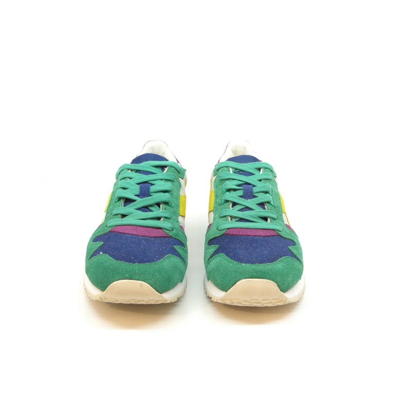 Scarpe Donna Sneakers Heritage Exodus Multicolor scamosciato.