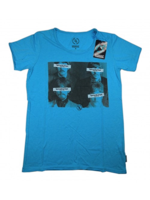 Boom Bap Men's T-Shirt Art. MVL0043 Beatles Blue Neon Boom Bap Men's T-Shirt Art. MVL0043 Beatles Blue Neon