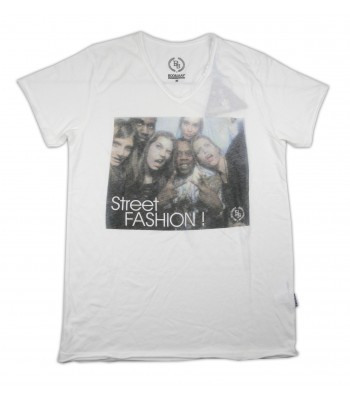 Boom Bap T-Shirt Uomo Art. BB10509 Street Fashion Bianco