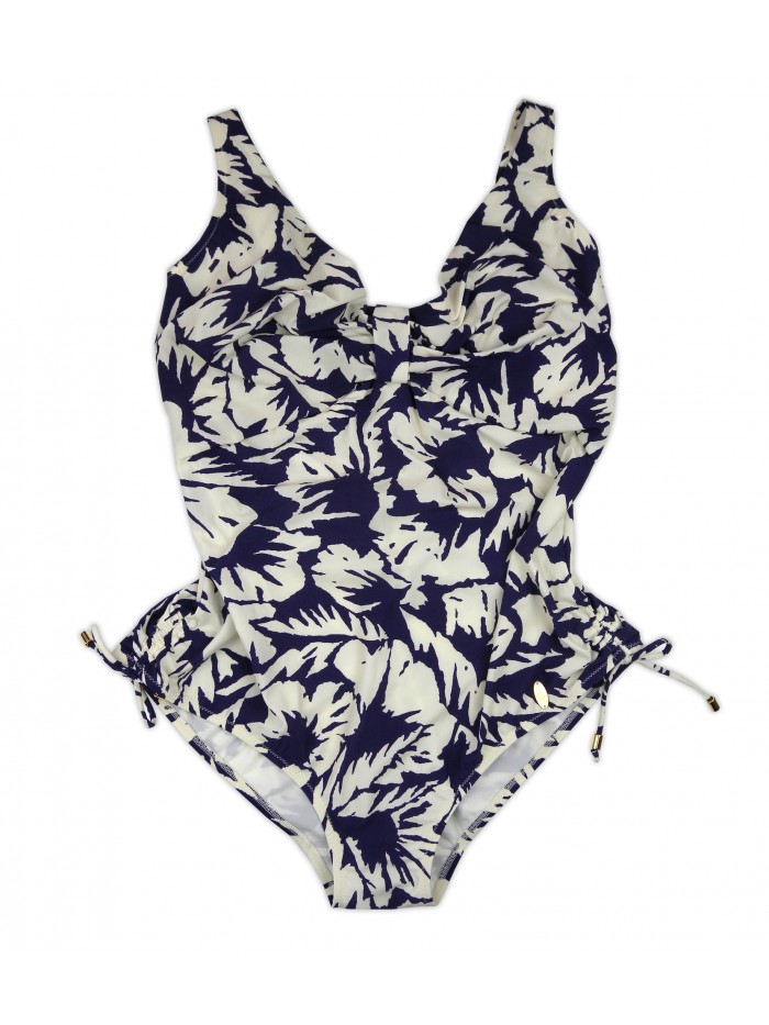 Franca Von Wunster Costume Da Bagno Donna Intero Fantasia Floreale Bicolore Franca Von Wunster Costume Da Bagno Donna Intero Fantasia Floreale Bicolore