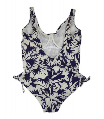 Franca Von Wunster Women's Swimsuit Two-Tone Floral Fantasy 2