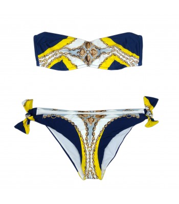 Domani Costume Da Bagno Donna Bikini Fascia Luxury Gold