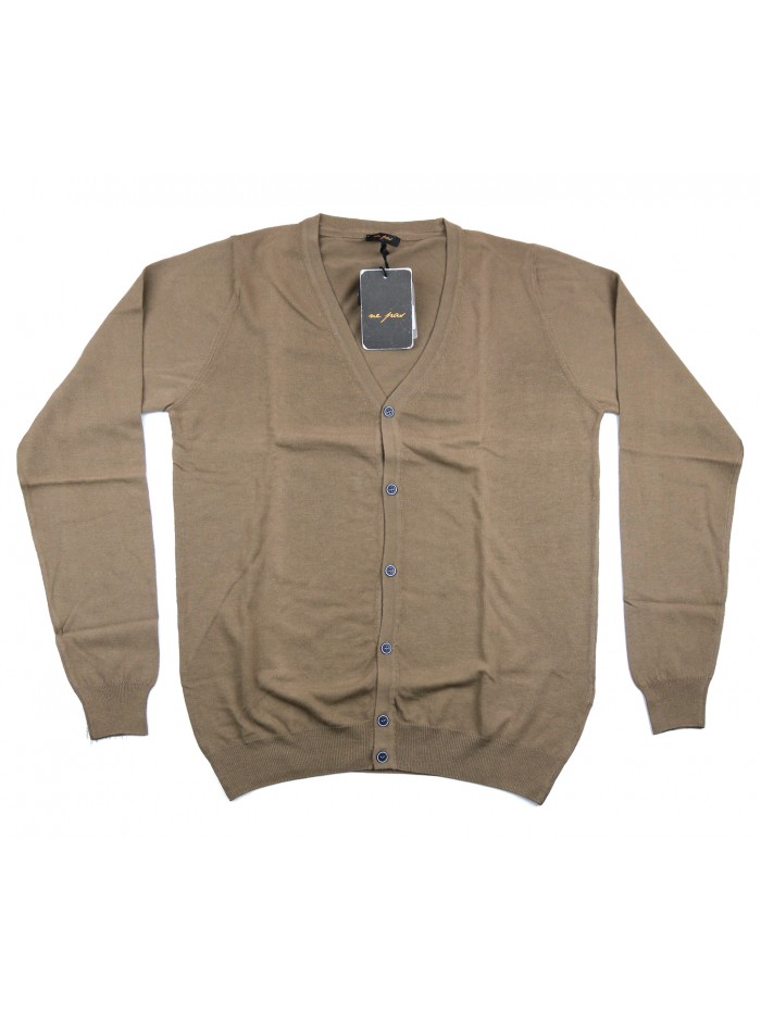 Ne Pas Cardigan Uomo Art. 1/7008 COL 102 Cammello Ne Pas Cardigan Uomo Art. 1/7008 COL 102 Cammello