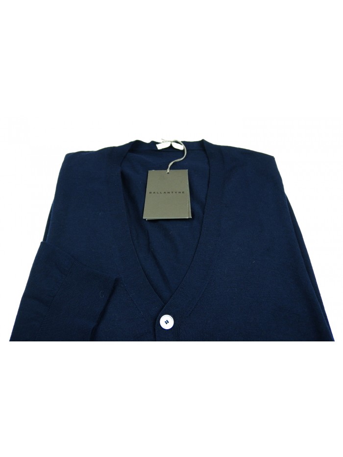 Ballantyne Cardigan Uomo Art. 2PK20718W 0913793 Unito Blu
