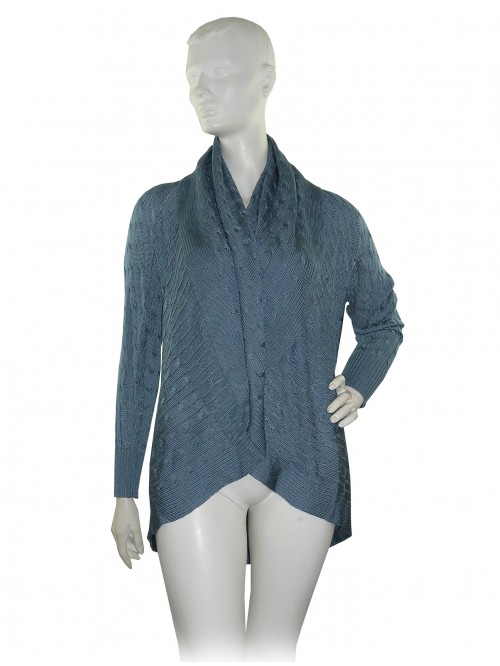 Ralph Lauren Long Cardigan Woman Woven Sugar Paper Ralph Lauren Long Cardigan Woman Woven Sugar Paper