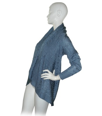 Ralph Lauren Cardigan Donna Lungo Intrecciato Carta da Zucchero 2