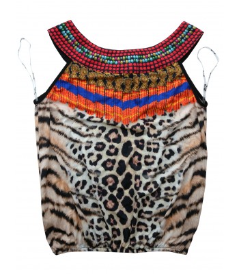 Gai Mattiolo Women's Tank Top ART. L1900499 Fantasy Sequins 2