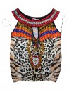 Gai Mattiolo Women's Tank Top ART. L1900499 Fantasy Sequins