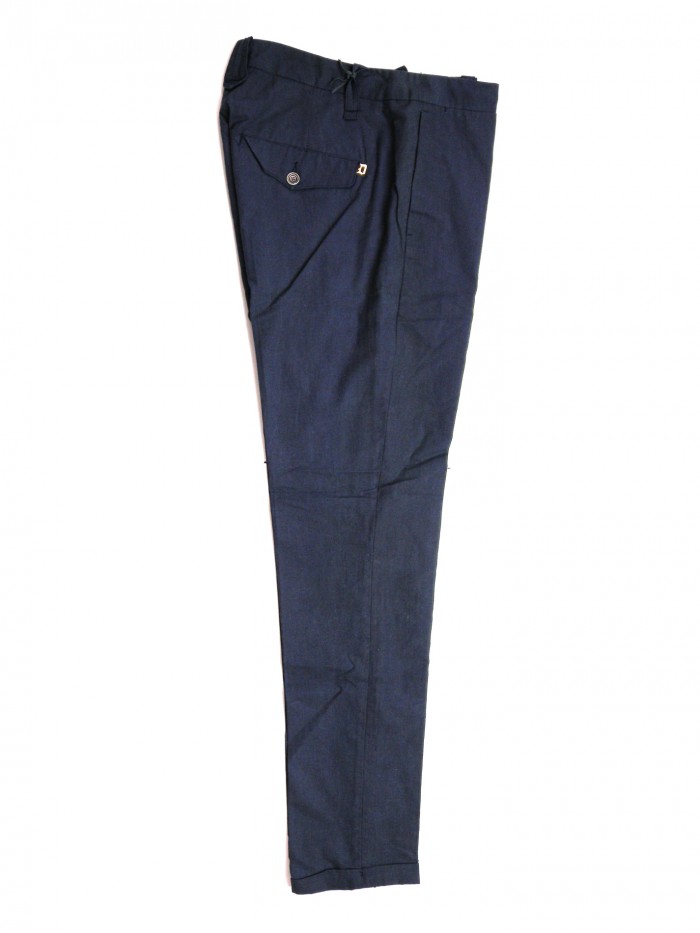 Dondup Pantaloni Uomo Gaucho UP263 CF015UV COL 897 Blu