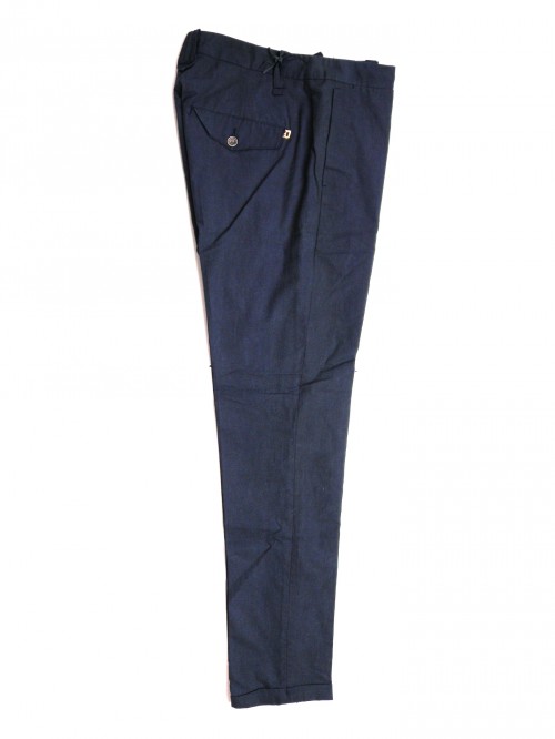 Dondup Pantaloni Uomo Gaucho UP263 CF015UV COL 897 Blu
