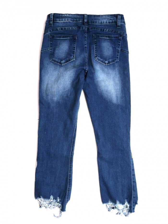 Fuck Your Fake Jeans Woman Art. J218 Leopard Print