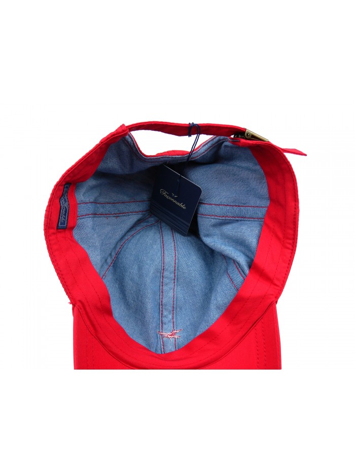 Façonnable Men's Cap Art. 79593 Casout Moutet Rosso