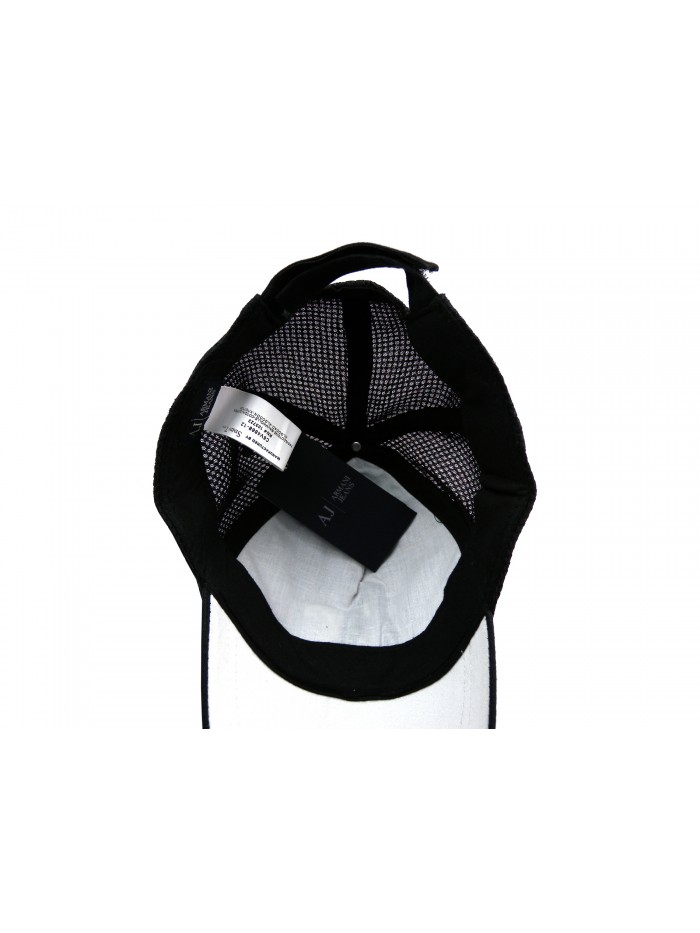 Giorgio Armani Man Cap Art. C6V4868 COL 12 Black