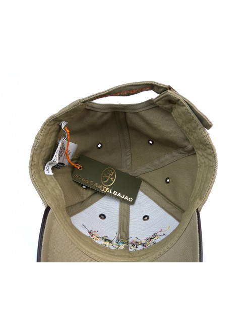 JC de CASTELBAJAC Berretto Uomo Art. 16J 10146676 COL 90012 Verde Militare