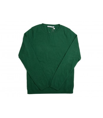 Daniel & Mayer Sweater Woman Art. W23210 Mod. Green Shaved Crewneck
