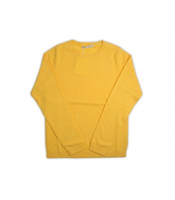 Daniel & Mayer Sweater Woman Art. W23210 Mod. Yellow Shaved  Crewneck 
