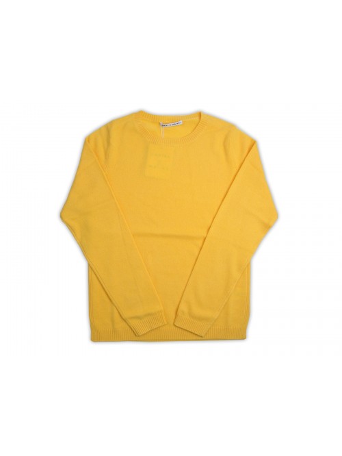 Daniel & Mayer Sweater Woman Art. W23210 Mod. Yellow Shaved Crewneck Daniel & Mayer Sweater Woman Art. W23210 Mod. Yellow Shaved Crewneck
