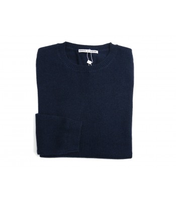 Daniel & Mayer Sweater Woman Art. W23210 Mod. Blue Shaved Crewneck 2