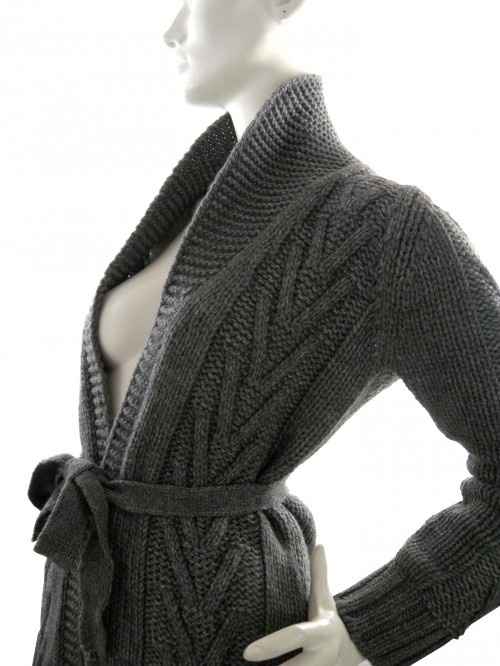Massimo Rebecchi Cardigan Woman Maxi Art. ED4491E COL 4001 Gray