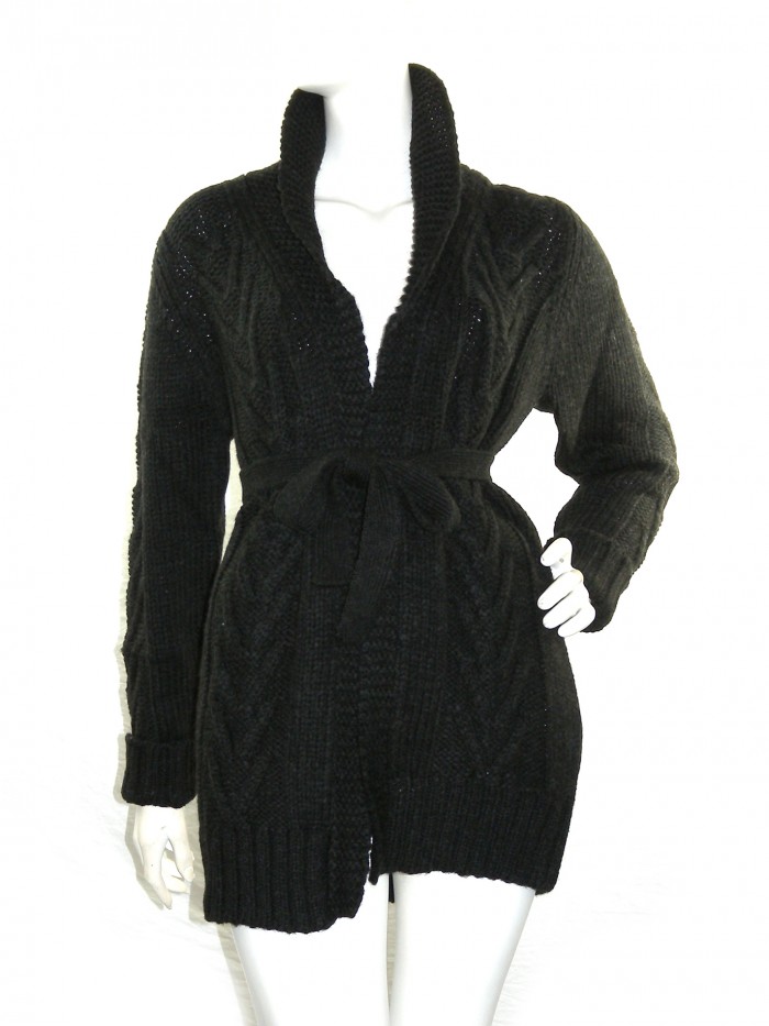 Massimo Rebecchi Cardigan Woman Maxi Art. ED4491E Anthracite Massimo Rebecchi Cardigan Woman Maxi Art. ED4491E Anthracite
