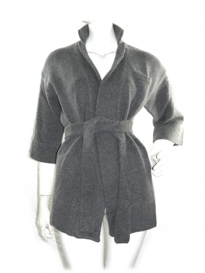 Massimo Rebecchi Cardigan Woman 3/4 Art. AD6502E COL 2131 Gray Massimo Rebecchi Cardigan Woman 3/4 Art. AD6502E COL 2131 Gray