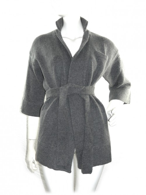 Massimo Rebecchi Cardigan Woman 3/4 Art. AD6502E COL 2131 Gray Massimo Rebecchi Cardigan Woman 3/4 Art. AD6502E COL 2131 Gray