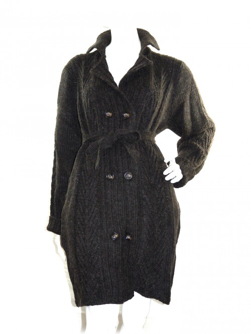 Massimo Rebecchi Cardigan Woman Art. ED4493 Dark Brown Massimo Rebecchi Cardigan Woman Art. ED4493 Dark Brown