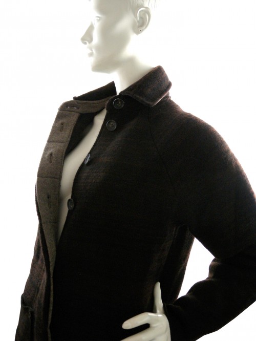 Massimo Rebecchi Coat Woman Art. RD6603N Dark Brown